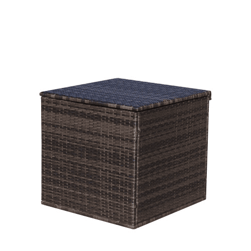 Wicker Patio Furniture Storage Box Wicker Patio Furniture Storage Box